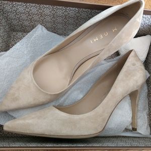 M Gemi Esatto 90mm Sand suede